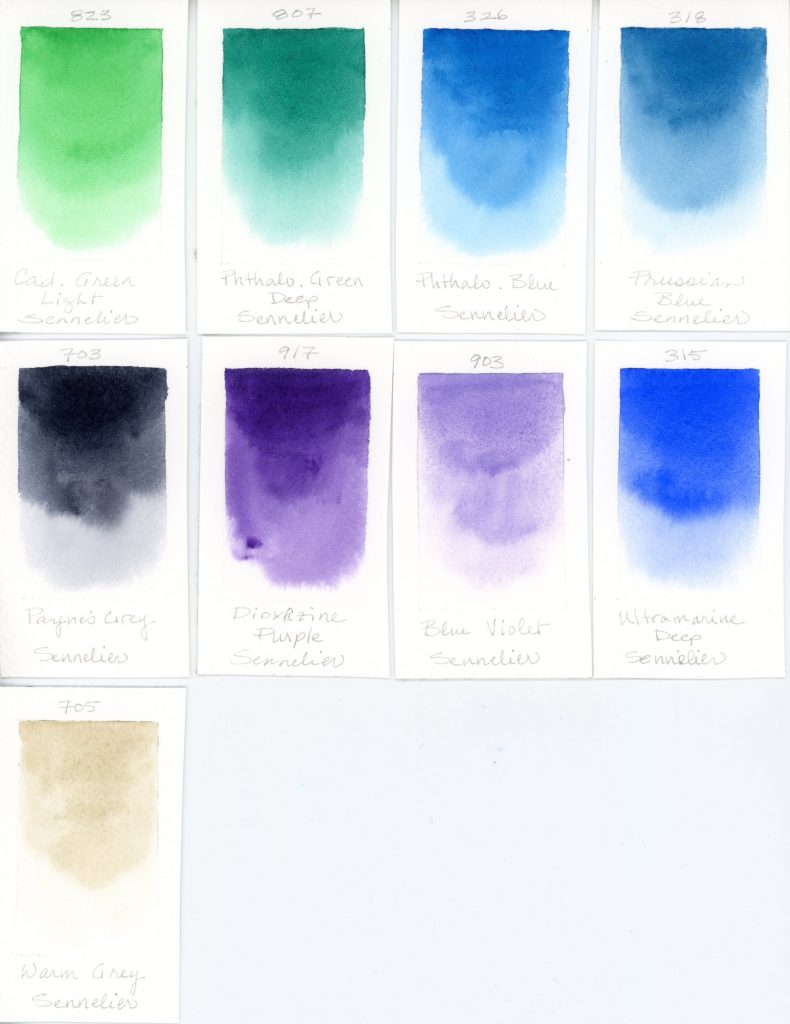 Sennelier Watercolor Palette – Poezy