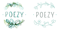 Poezy Logo comparison - extra small